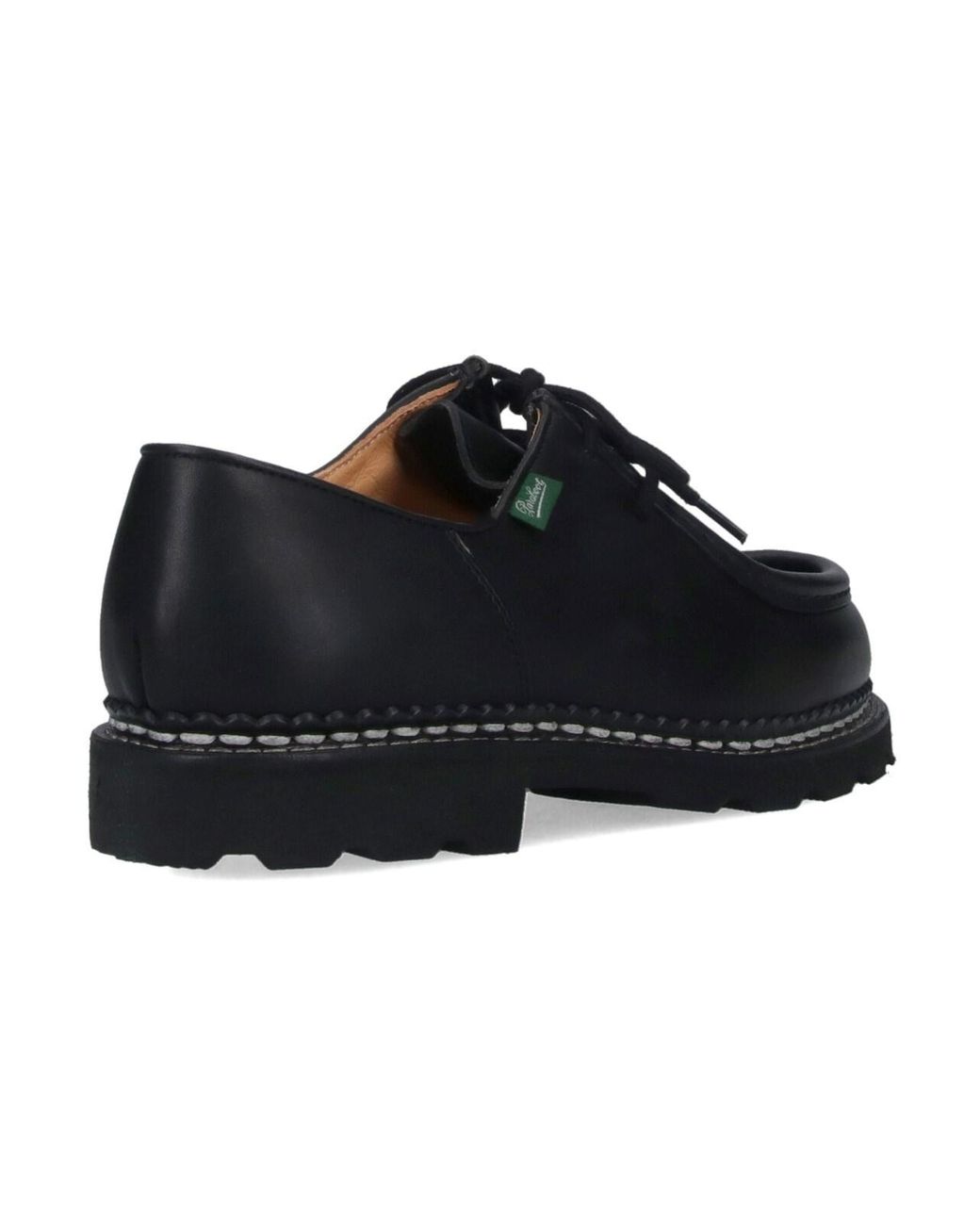 Paraboot Black Michael Derby Shoes for men