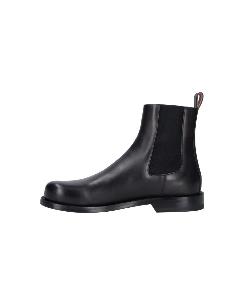 J.W. Anderson Black Leather Ankle Boots "Loafer"