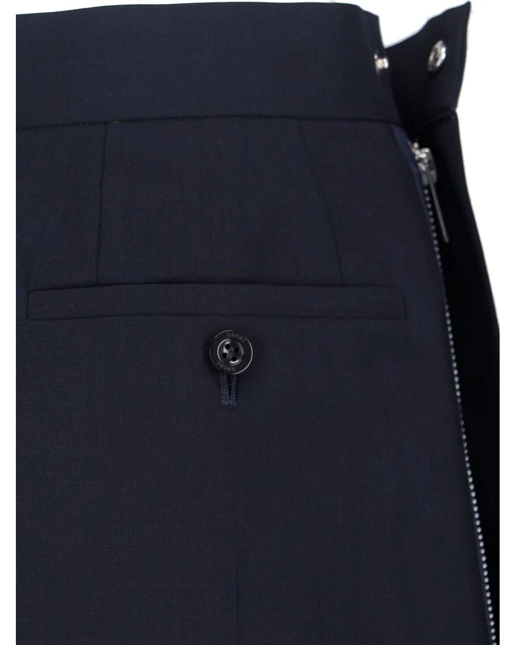 Sacai Blue Skirts Wool