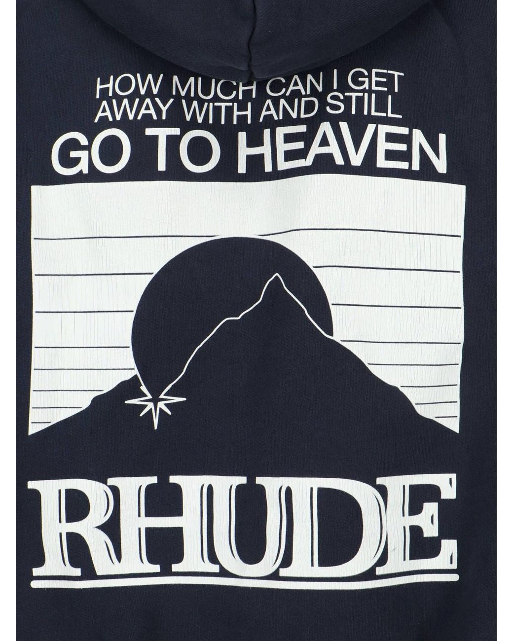 Rhude Blue Sweaters Cotton for men