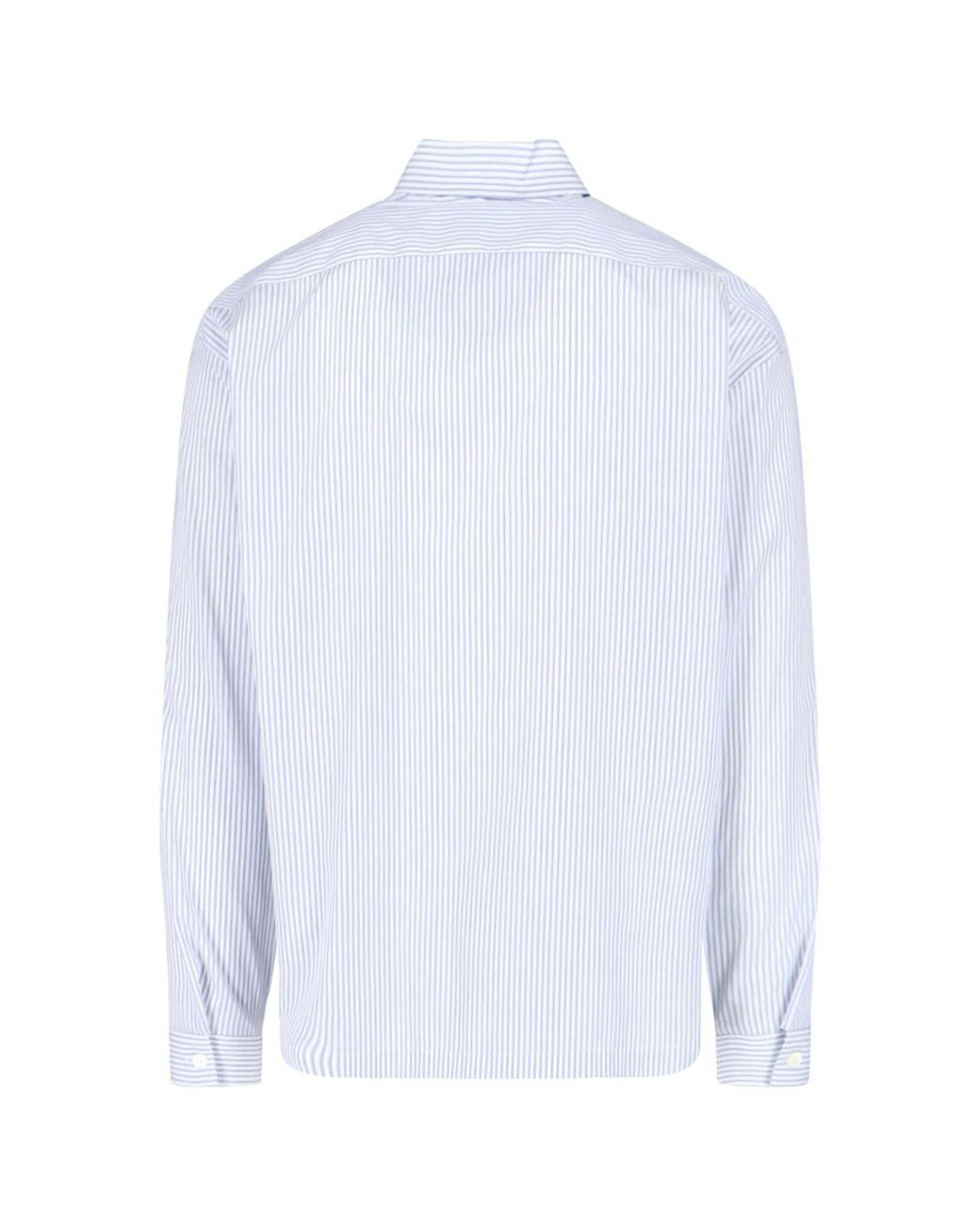 Prada White Zip Shirt for men