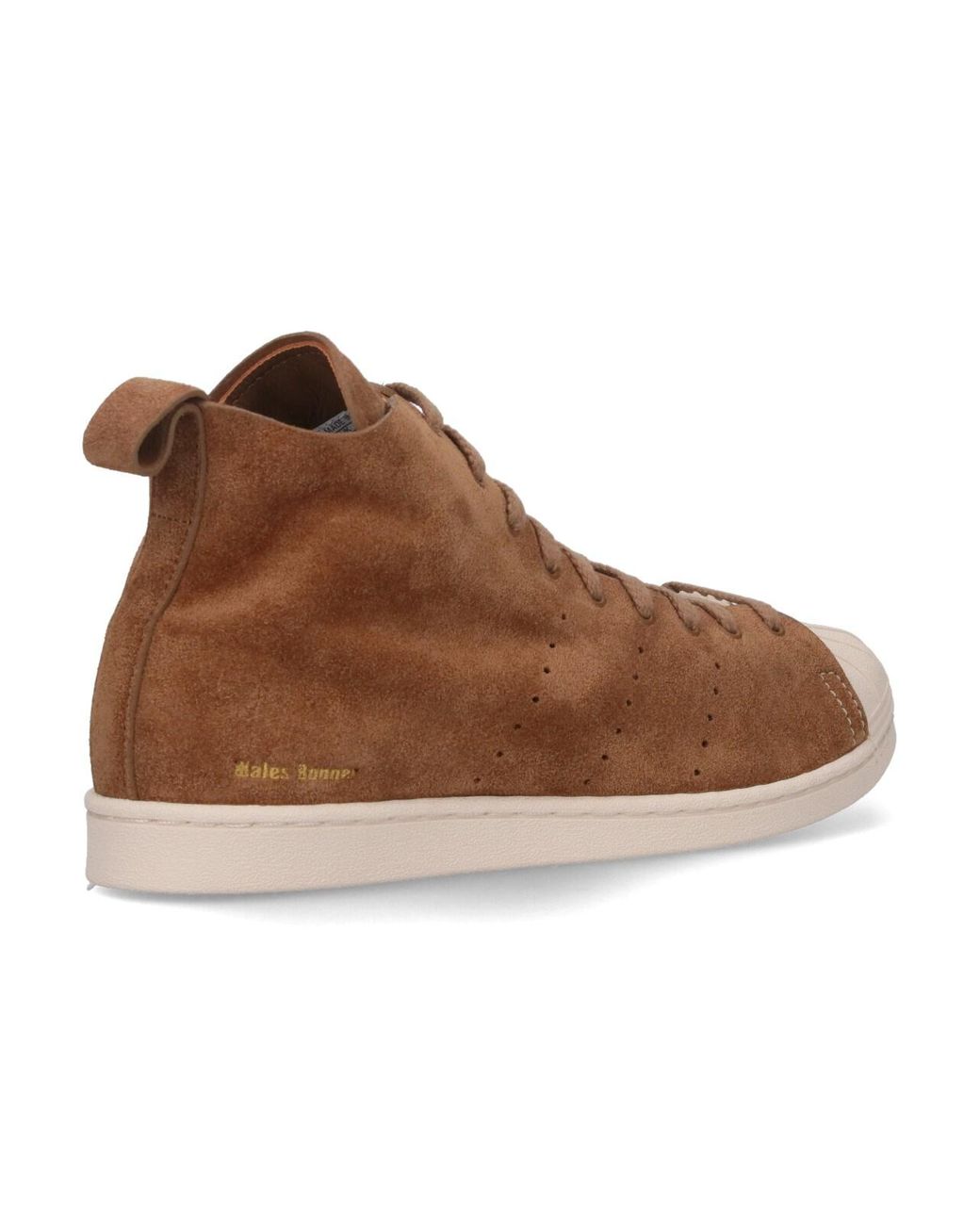 Adidas Originals Brown Superstar Hi Sneakers