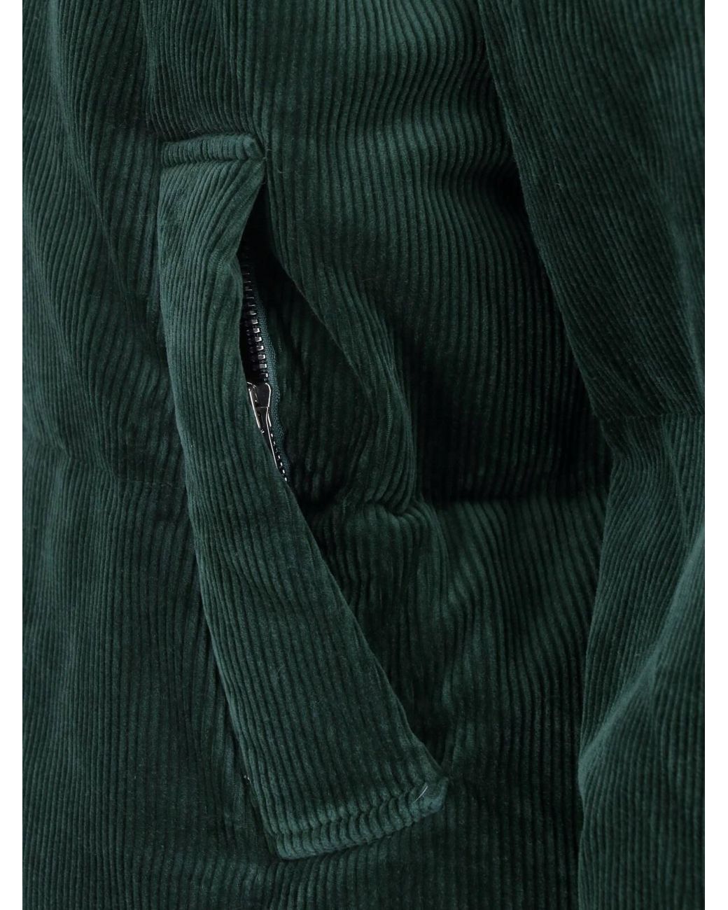 Polo Ralph Lauren Green Quilted Corduroy Puffer Jacket