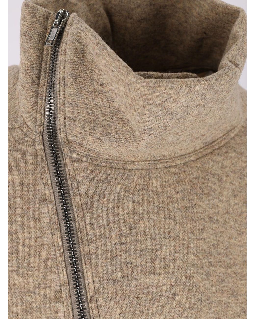 Rick Owens Natural Sweatshirt “Mountain” for men