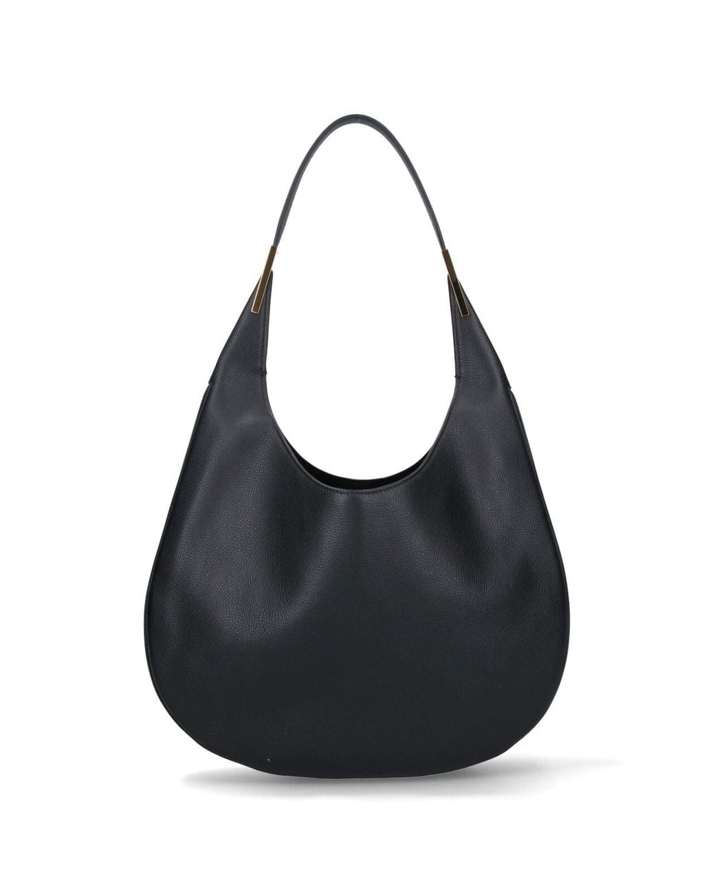 SAVETTE Black 'Florence' Medium Hobo Bag
