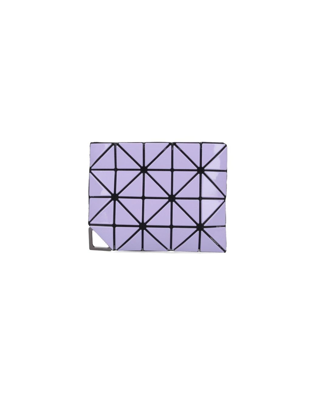 Issey Miyake Purple Geometric Wallet
