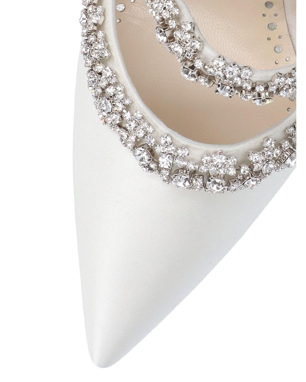 Manolo Blahnik White "Vedadamu" Mules
