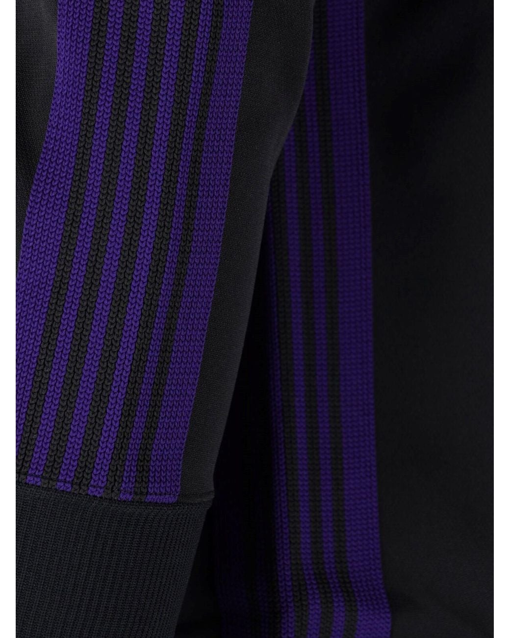 Needles Black Zip Sweatshirt for men