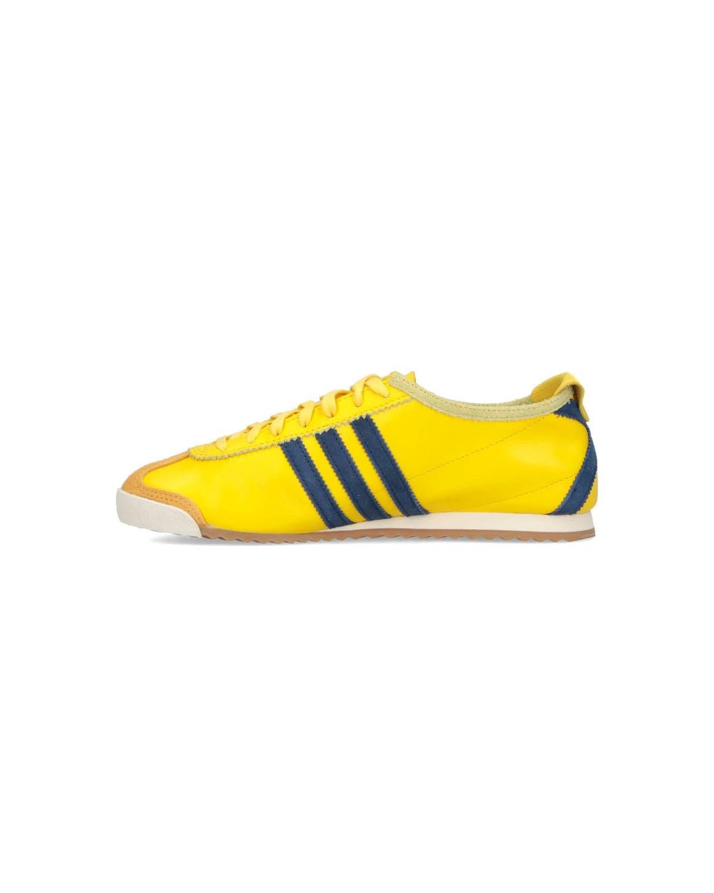 Adidas Yellow Low-Top Sneakers