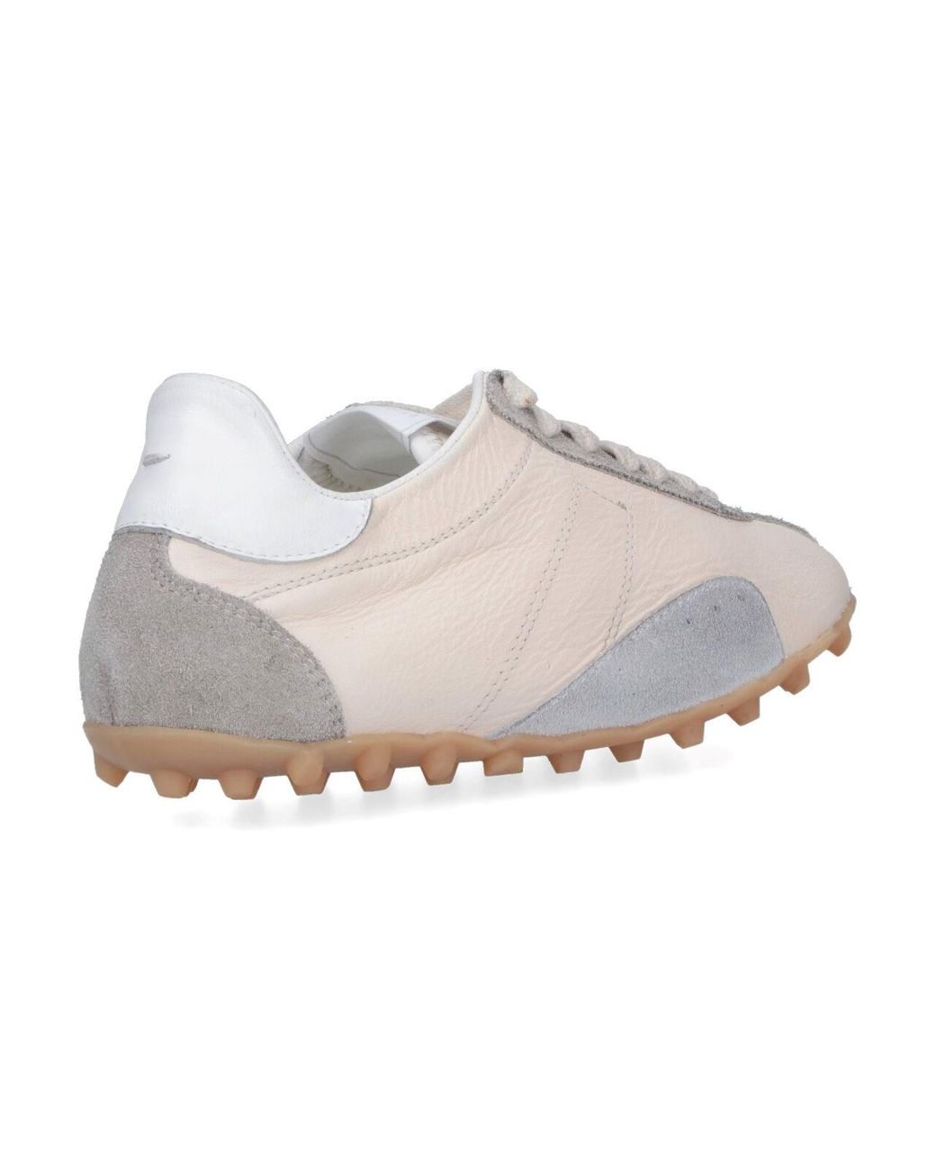 Maison Margiela White Classic Low-Top Sneakers With Minimalist Aesthetic
