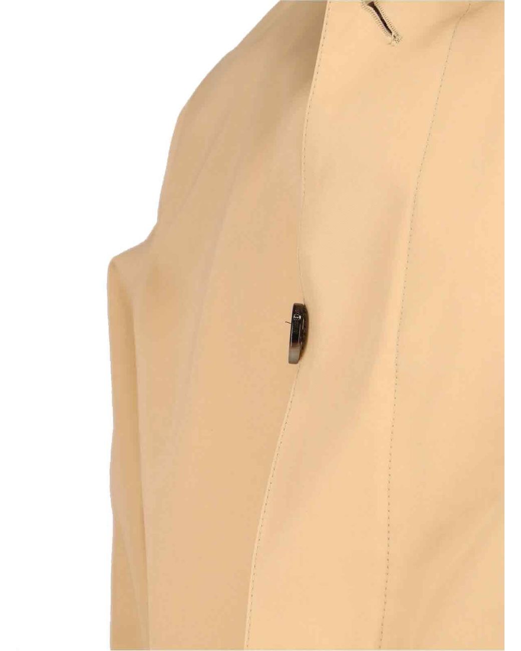 Burberry Natural York Coat for men