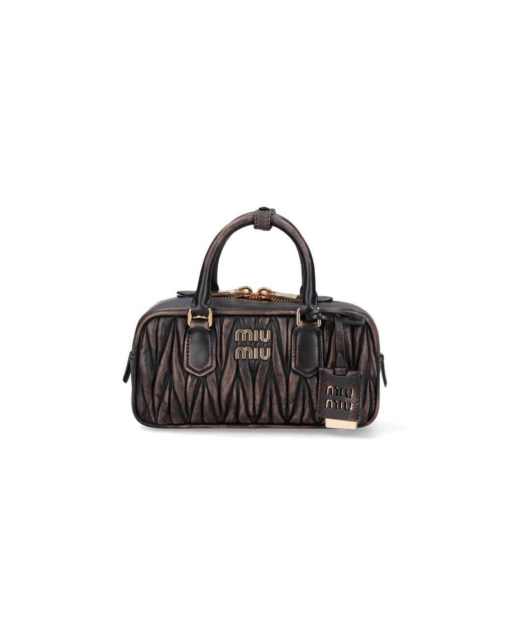 Miu Miu Black 'Arcadie' Handbag