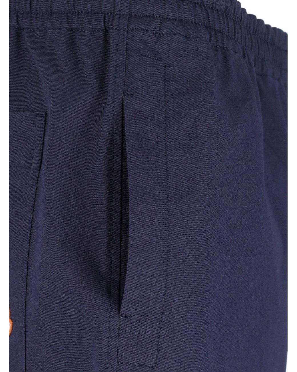 Moncler Genius Blue X Gilga Farm By Donald Glover Logo Wide Trousers for men