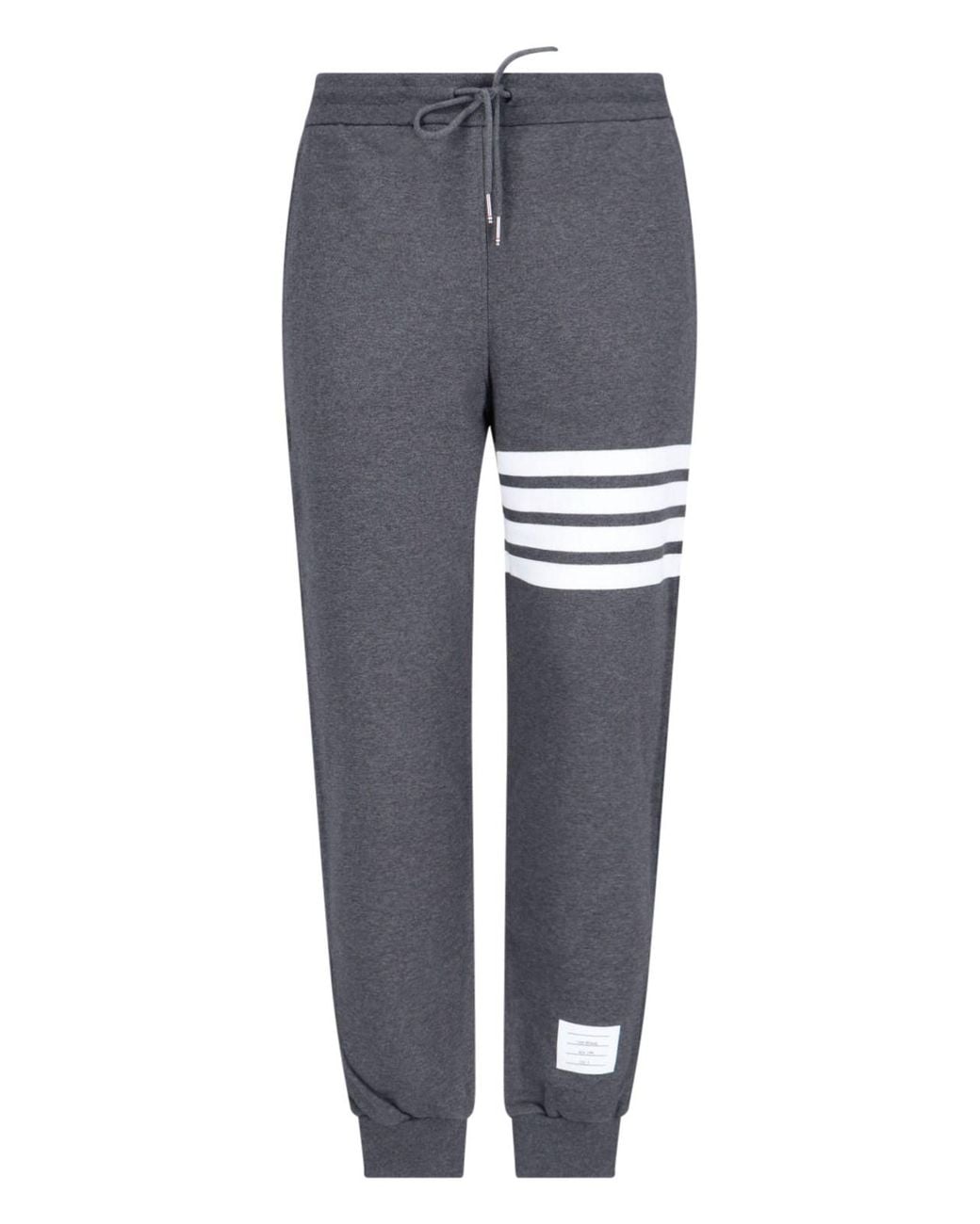 Thom Browne Gray 4-Bar" Track Pants for men