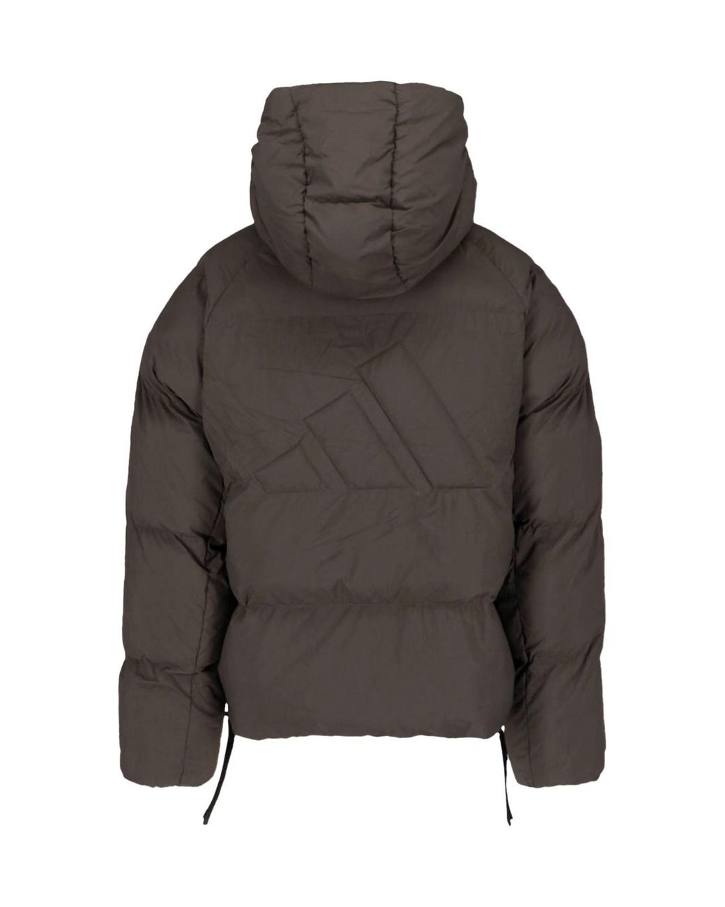 Adidas Gray Hooded Puffer Jacket for men