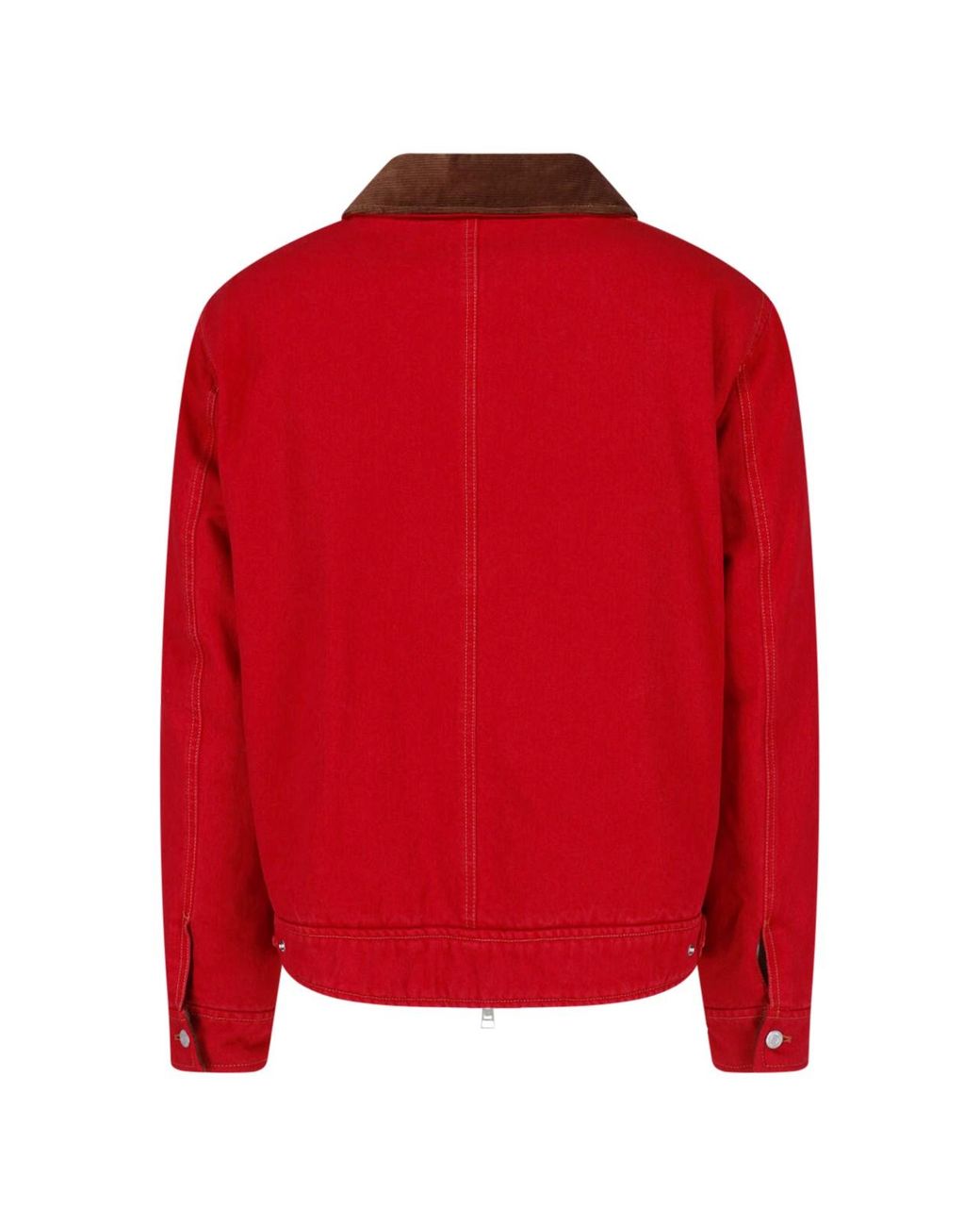 Giacca Zip di AMI in Red da Uomo