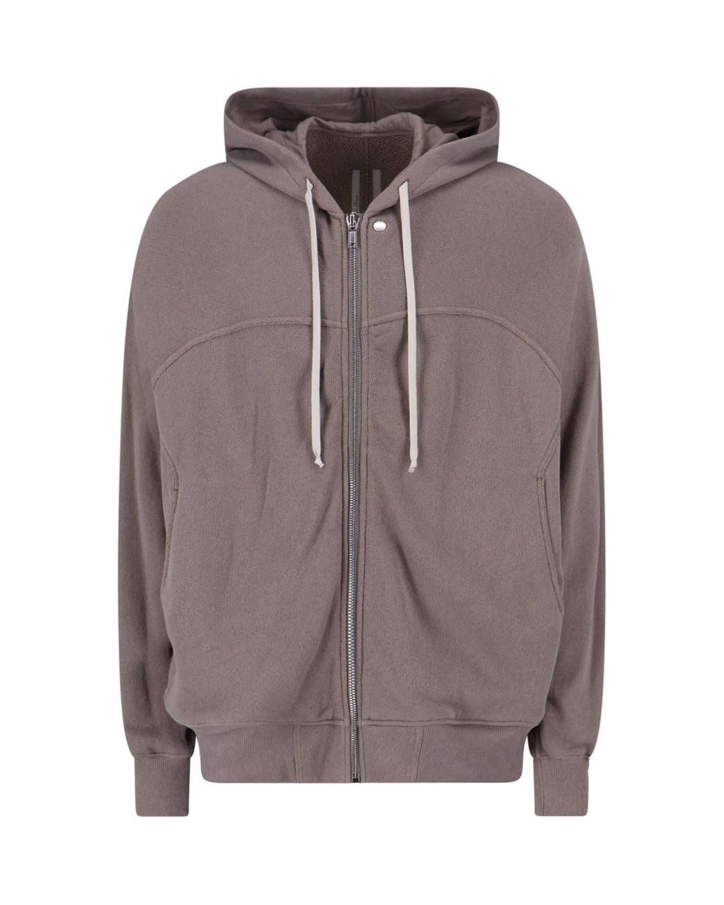 Rick Owens Brown Hooded Sweatshirt for men
