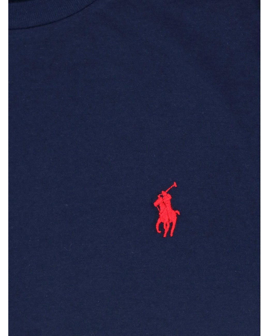 Polo Ralph Lauren Blue 100% Cotton Polo Shirt