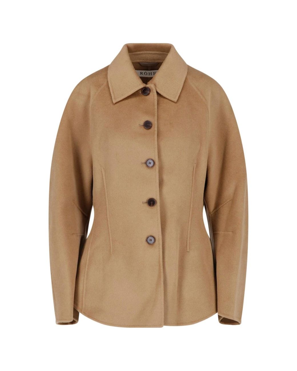 Rohe Natural Wool Button Jacket