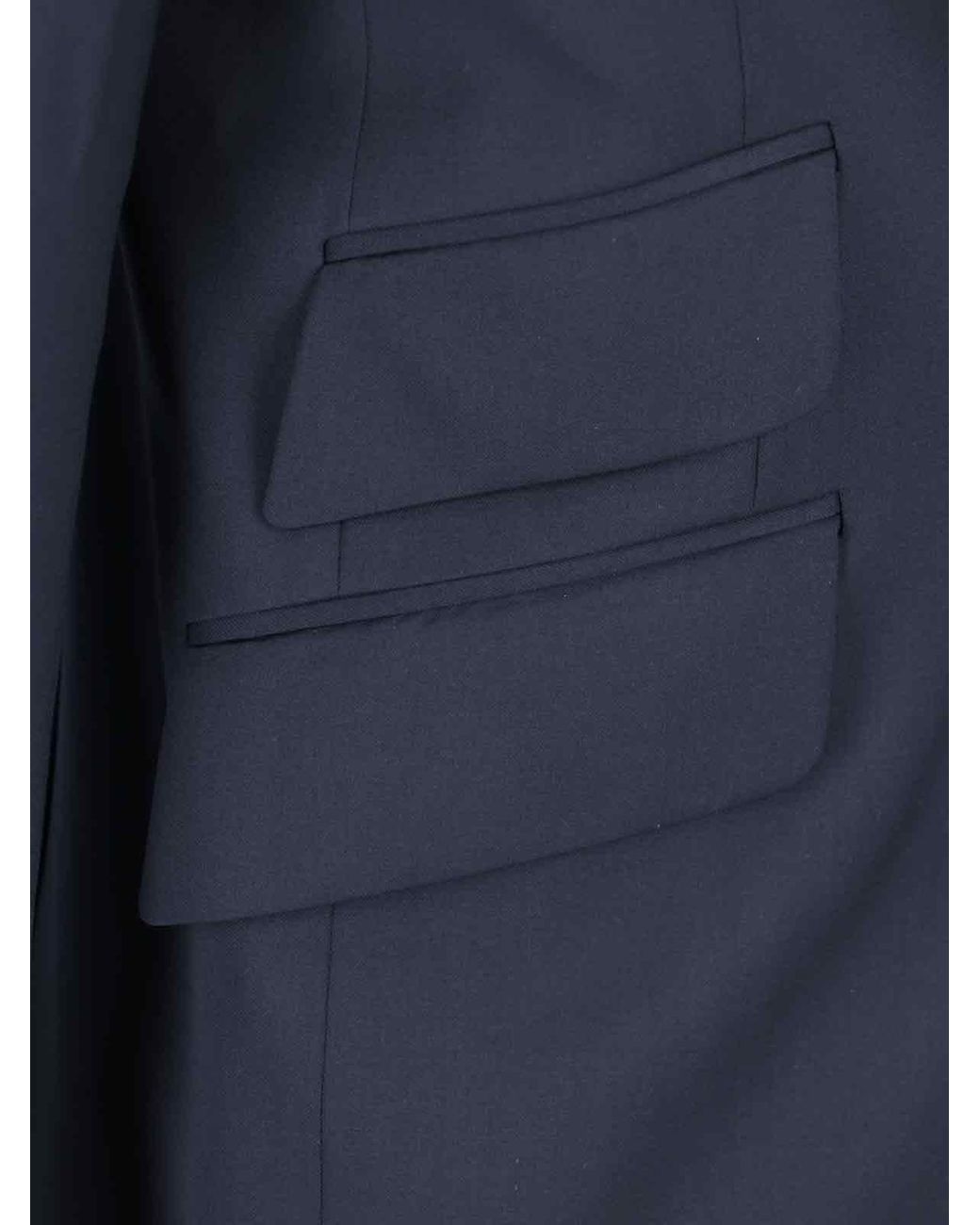 Vivienne Westwood Blue Virgin 'One Button' Blazer for men