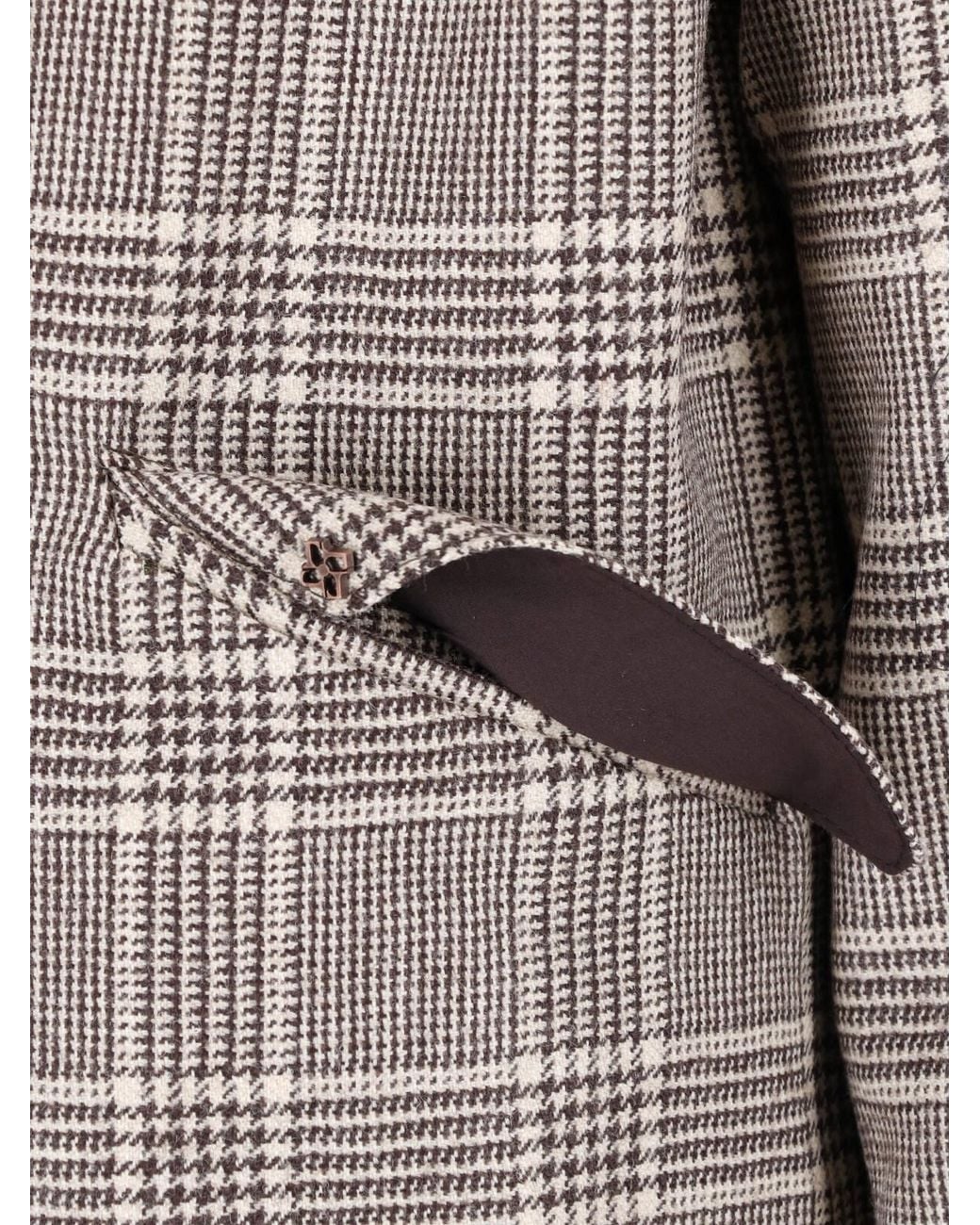 Tagliatore Gray Virgin Wool Tailored Jacket for men