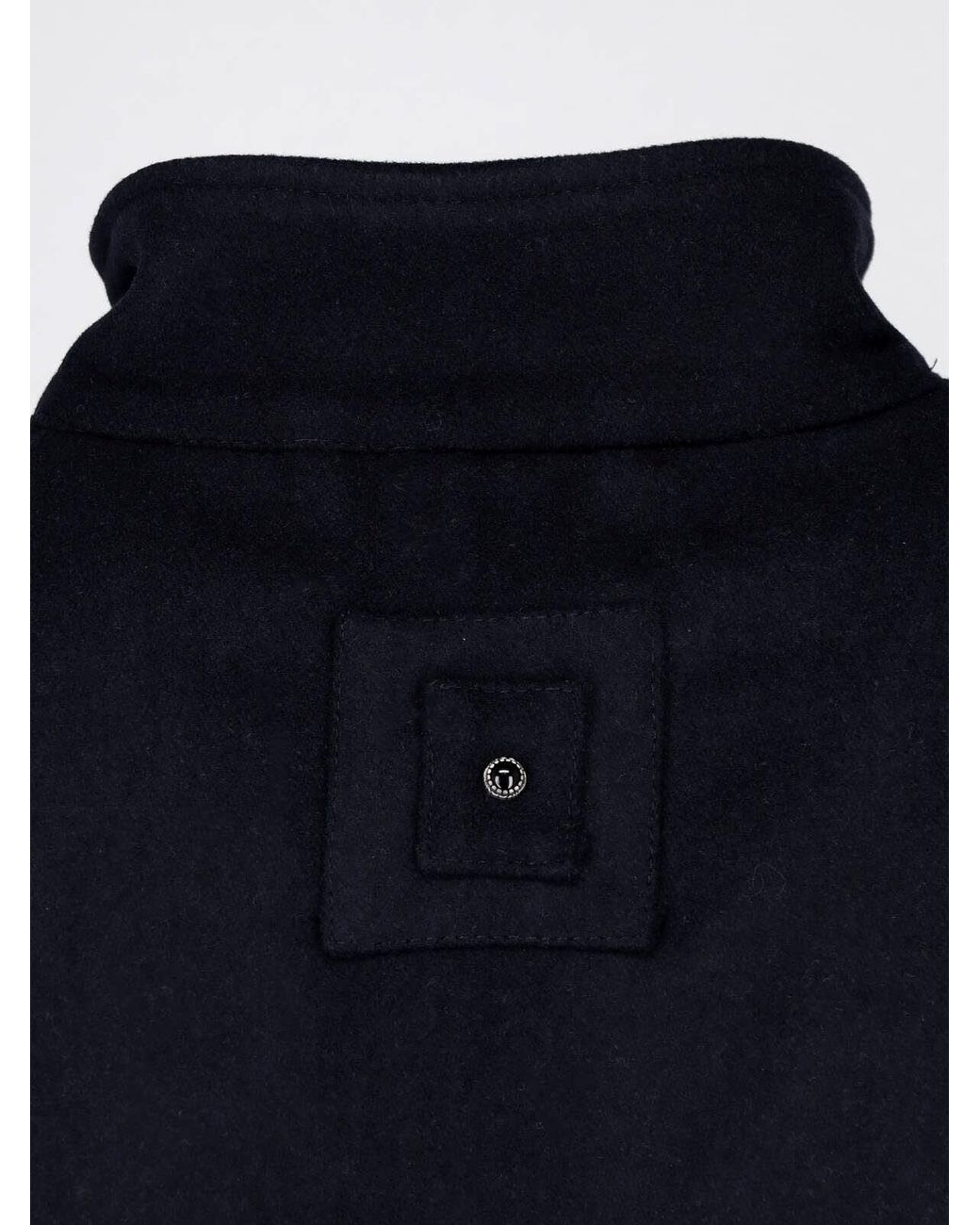 White Sand Blue Wool-Blend Jacket for men