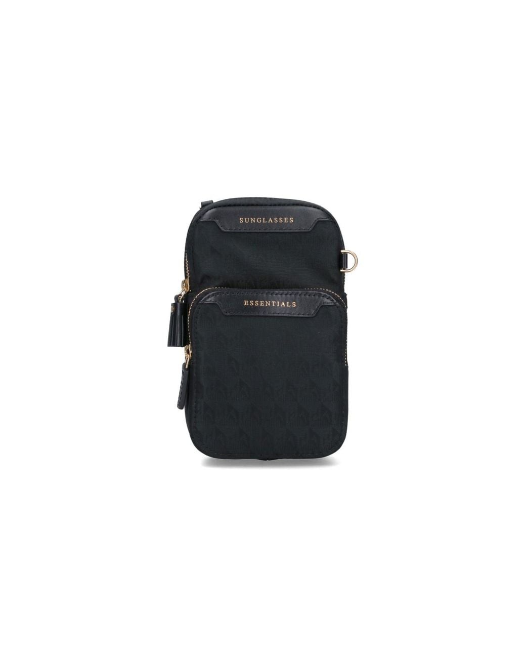 Anya Hindmarch Black Sunglasses Case Crossbody Bag