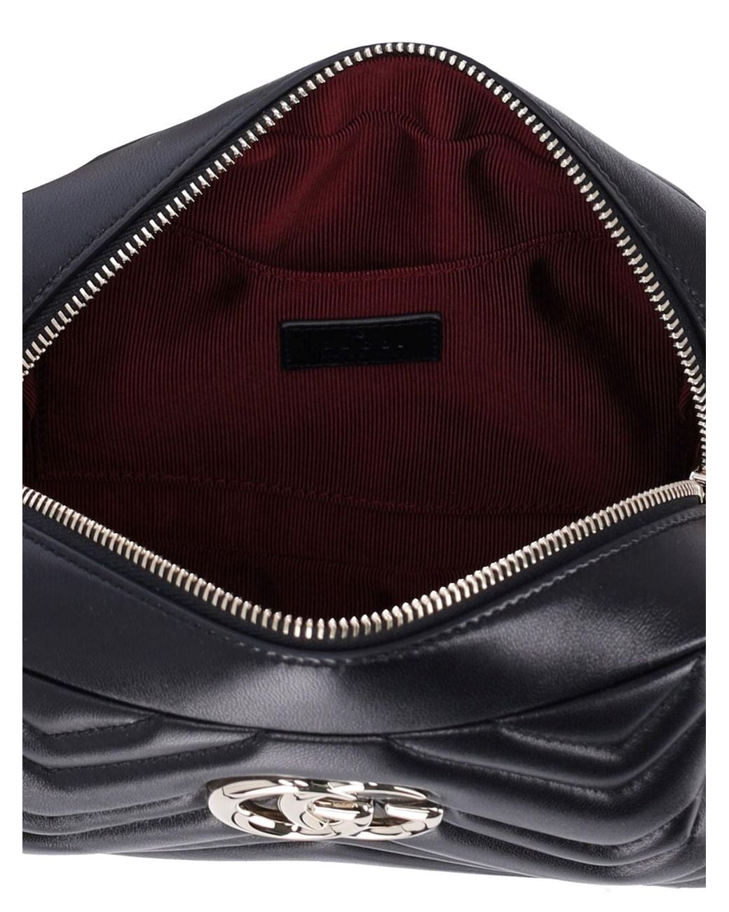Gucci Black Mini Camera Bag "Gg Marmont"