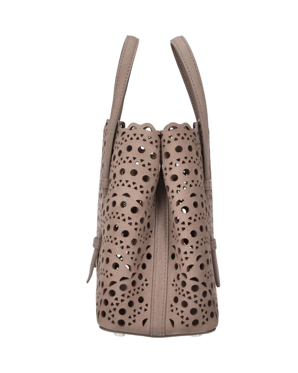 Alaïa Gray Handbag "Mina 20"