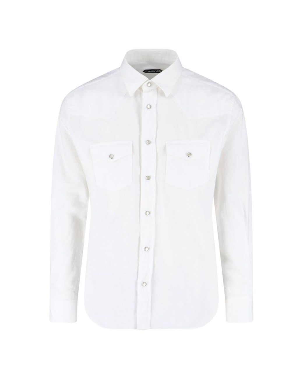 Tom Ford White Shirts Cotton for men