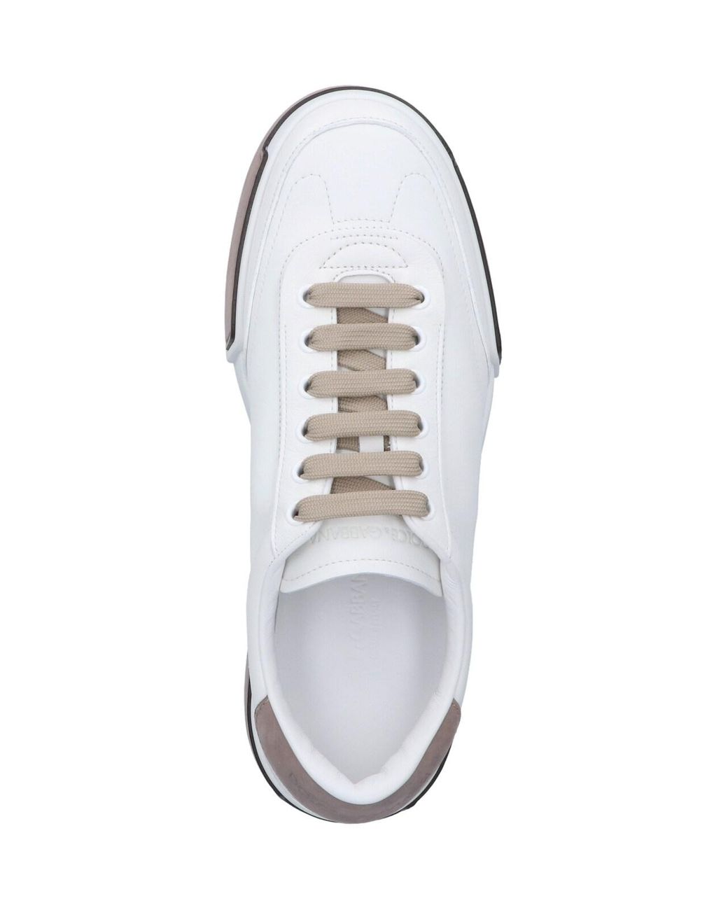 Dolce & Gabbana White Sneakers Outer: Calf Leather for men