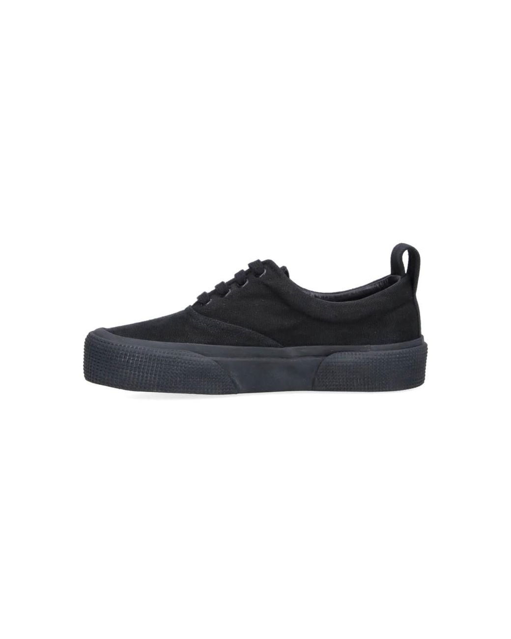 Phoebe Philo Black Sneakers "Plimsole"