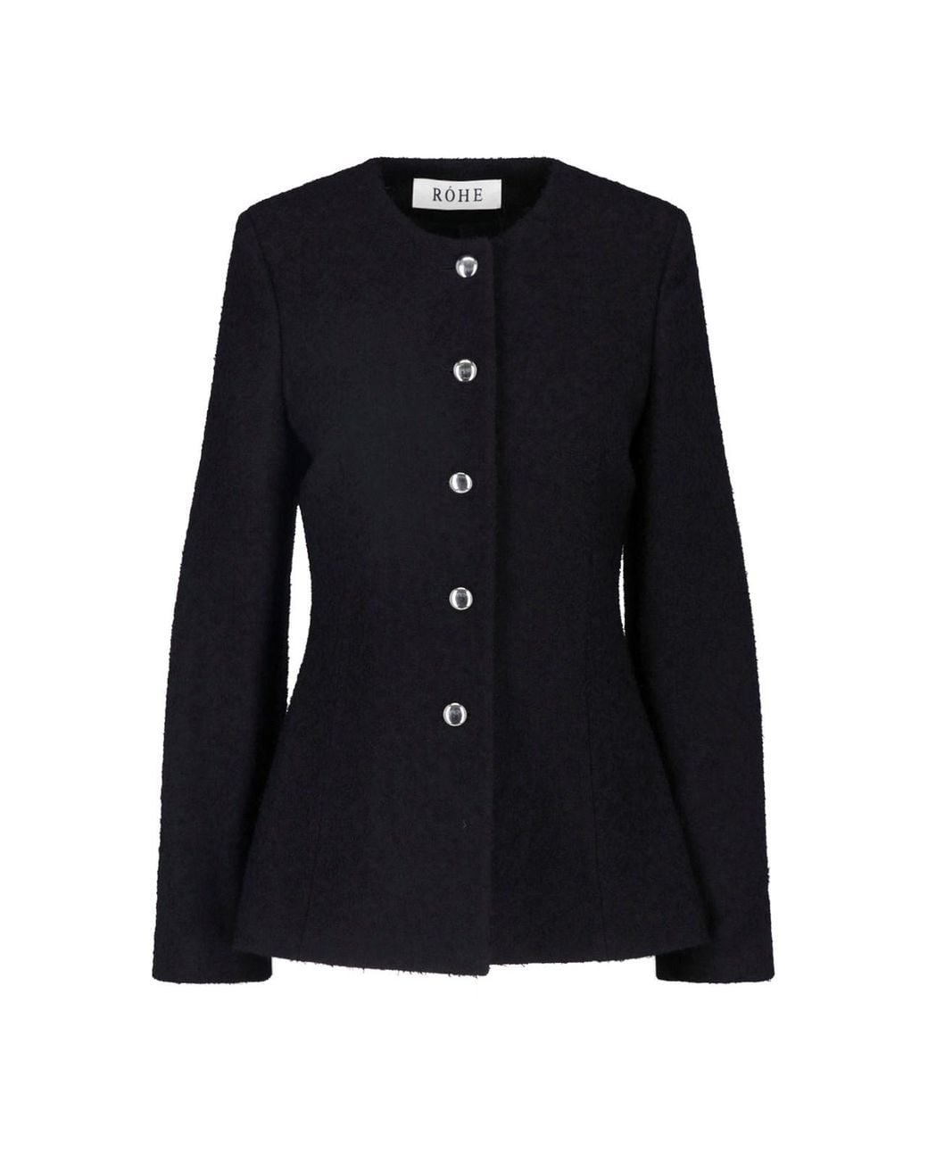 Rohe Black Virgin Wool Blazer