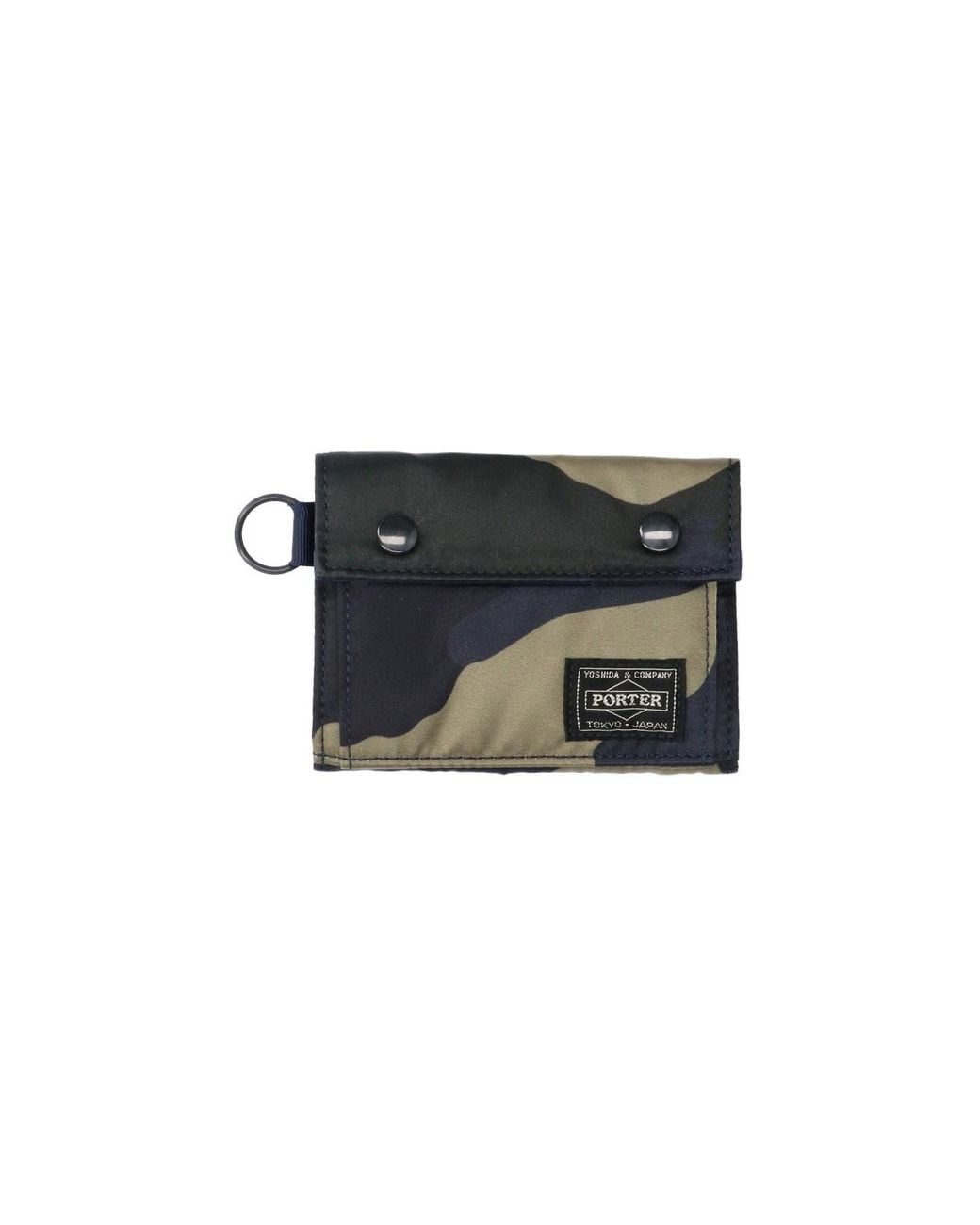 Porter-Yoshida and Co Black Wallet “Counter Shade” for men