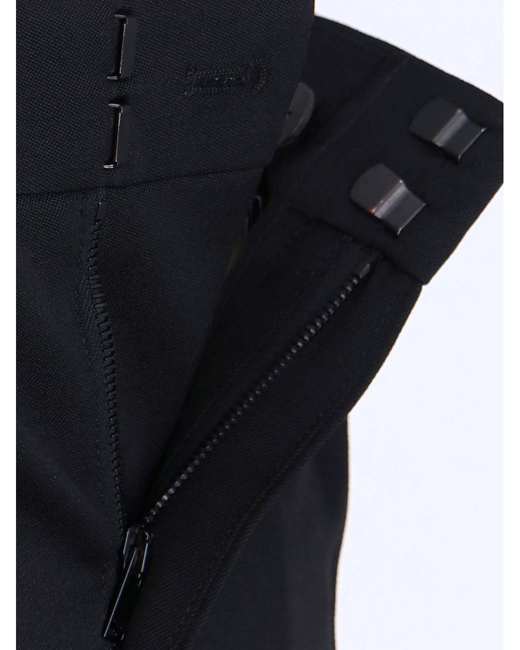 Saint Laurent Blue Tuxedo Pants