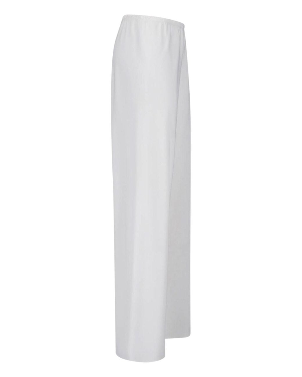 The Row White Wide “Gala” Trousers