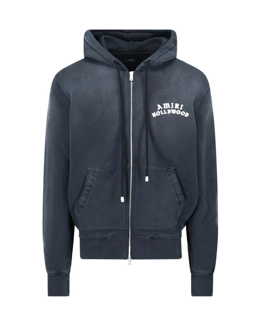 Amiri Blue Zip-Throughs for men