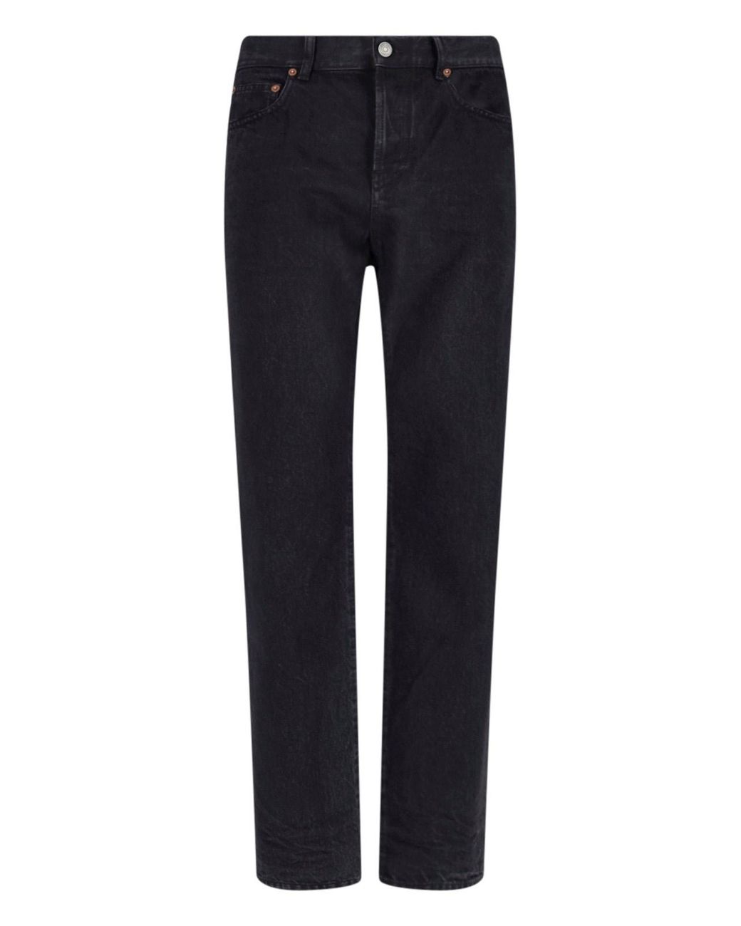 Saint Laurent Blue Straight-Leg Jeans for men