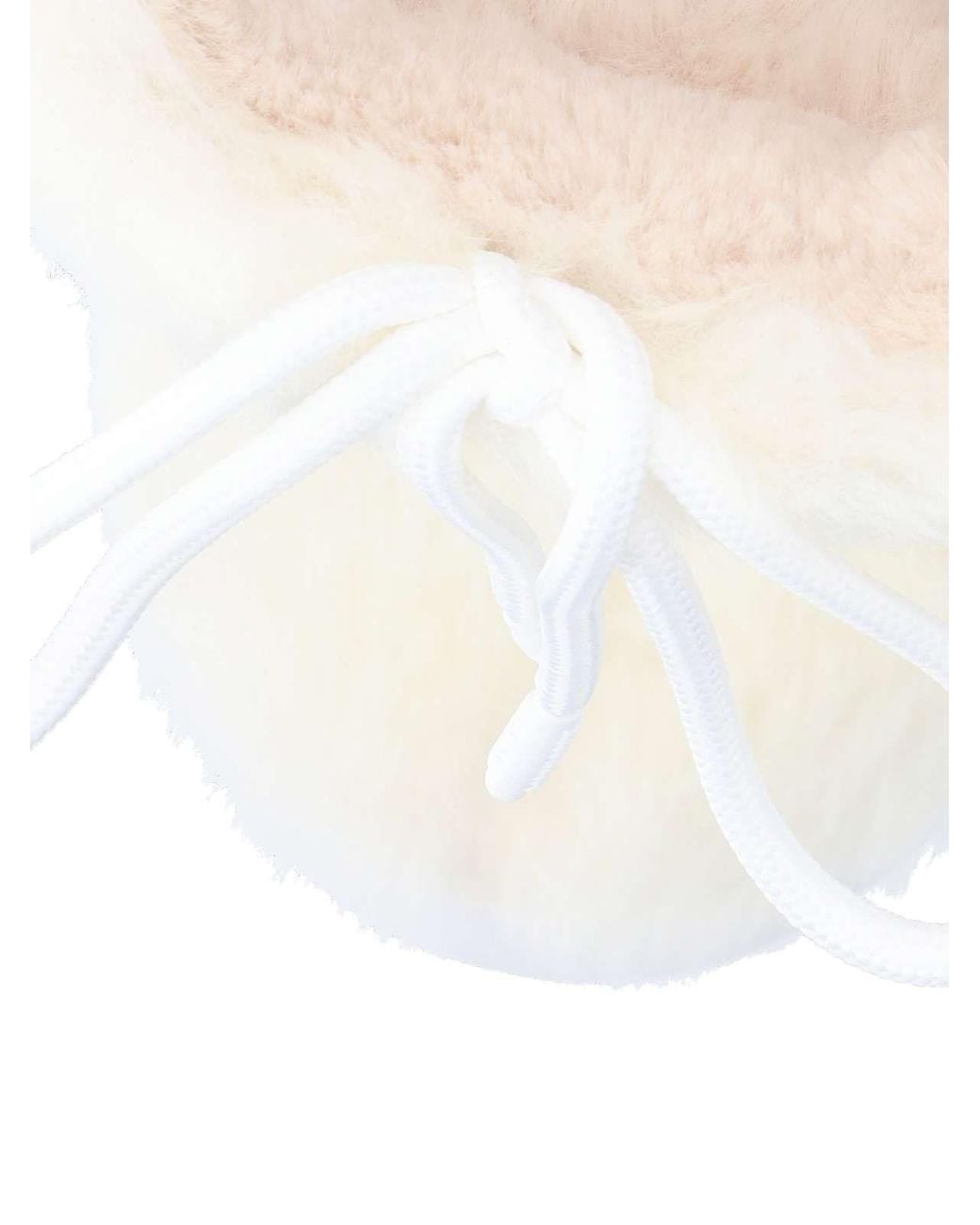 Moon Boot White 'icon' Faux Fur Boots