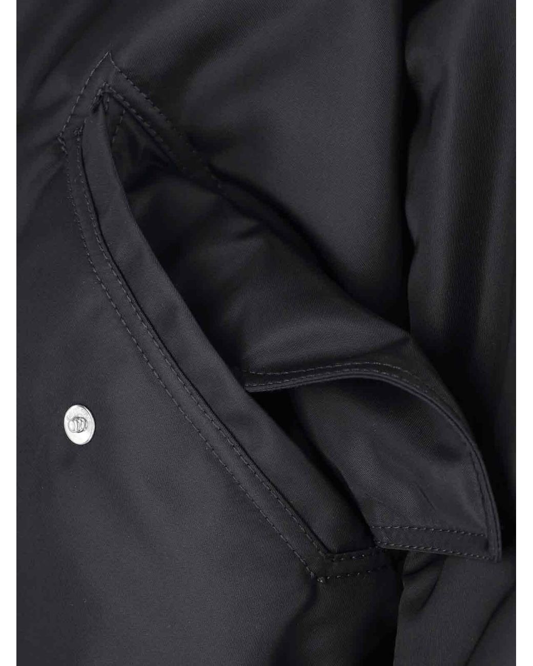 Off-White c/o Virgil Abloh Black Bomber Logo for men