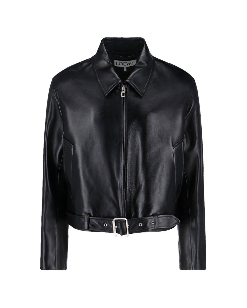 Loewe Black 'Biker' Jacket for men