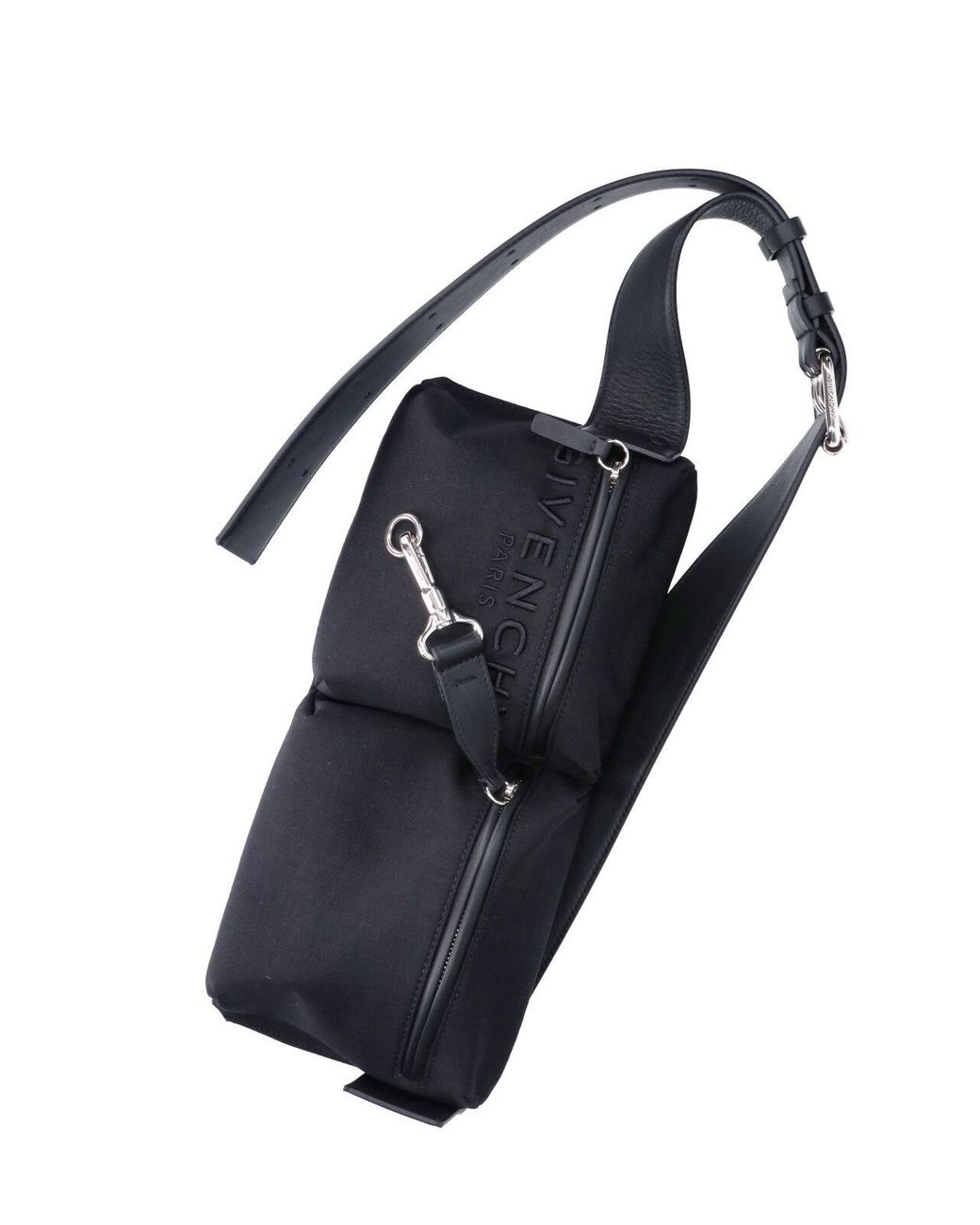 Givenchy Black Cargo Logo Pouch for men