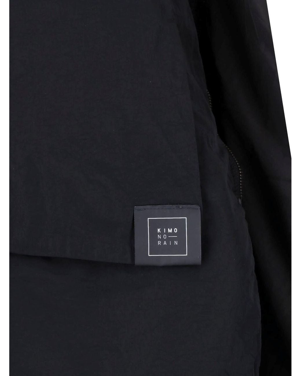 KIMO NO-RAIN Black Reversible Waterproof Jacket