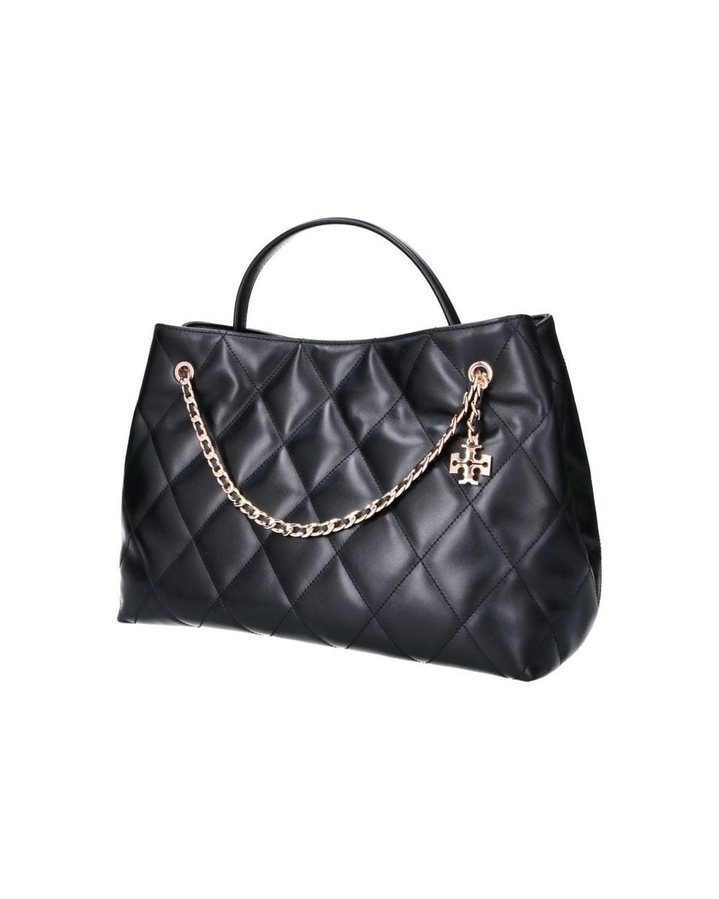 Borsa Tote "Fleming" di Tory Burch in Black