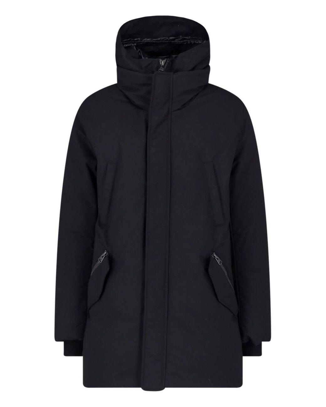 Mackage Blue Hooded Jacket "Edward" for men