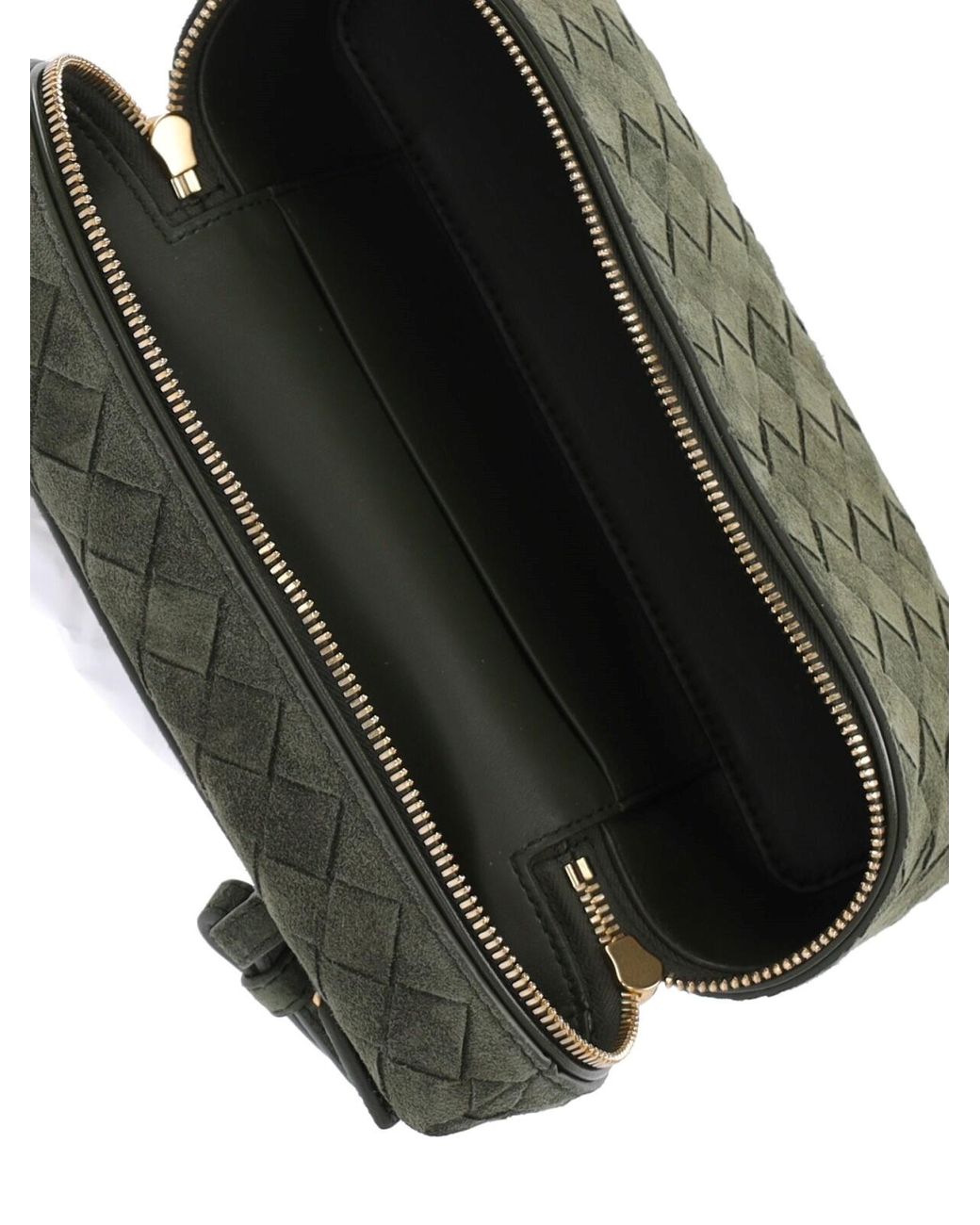 Bottega Veneta Green Mini Vanity Bag "Bang Bang"