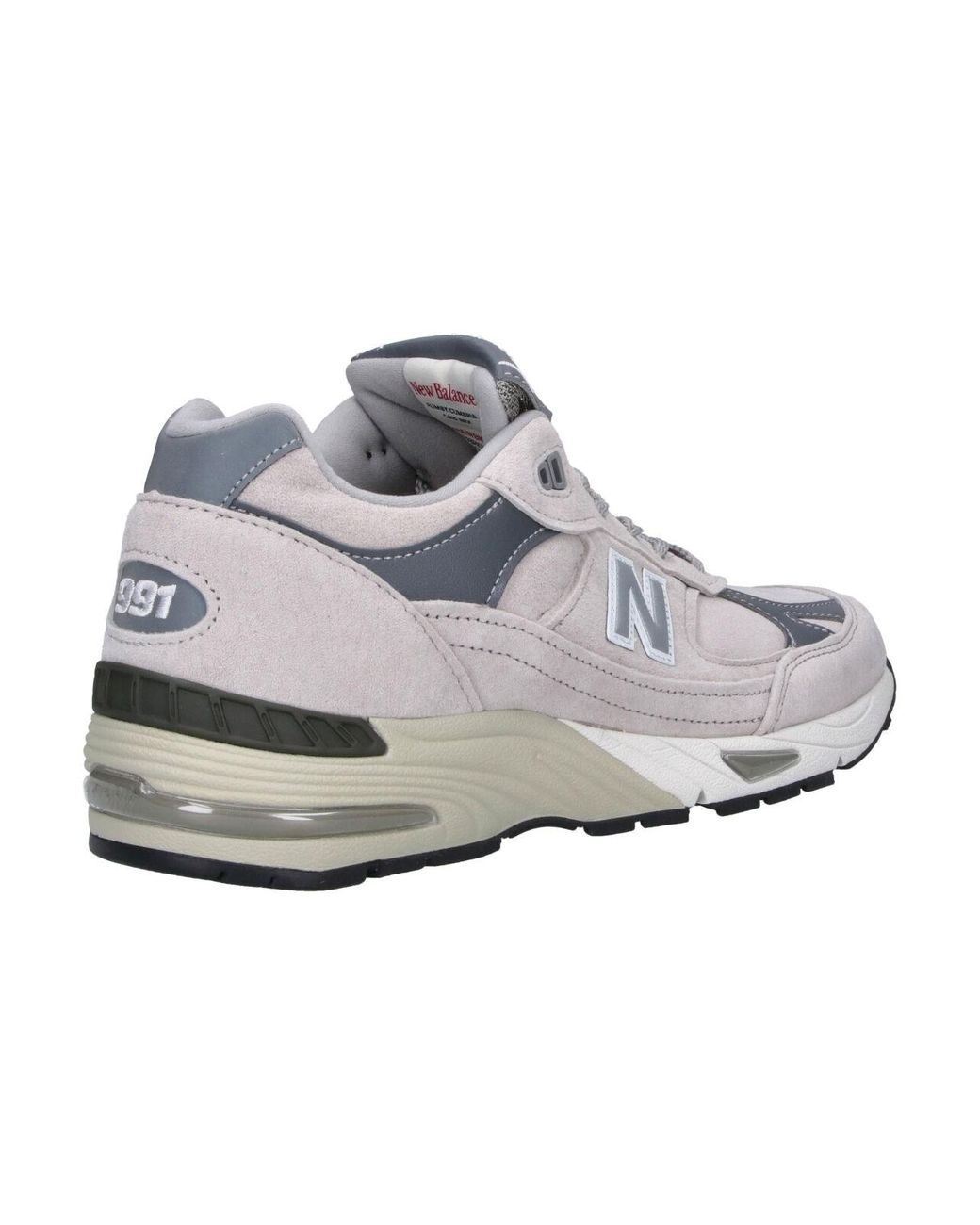 New Balance Gray 991 Suede Running Sneakers