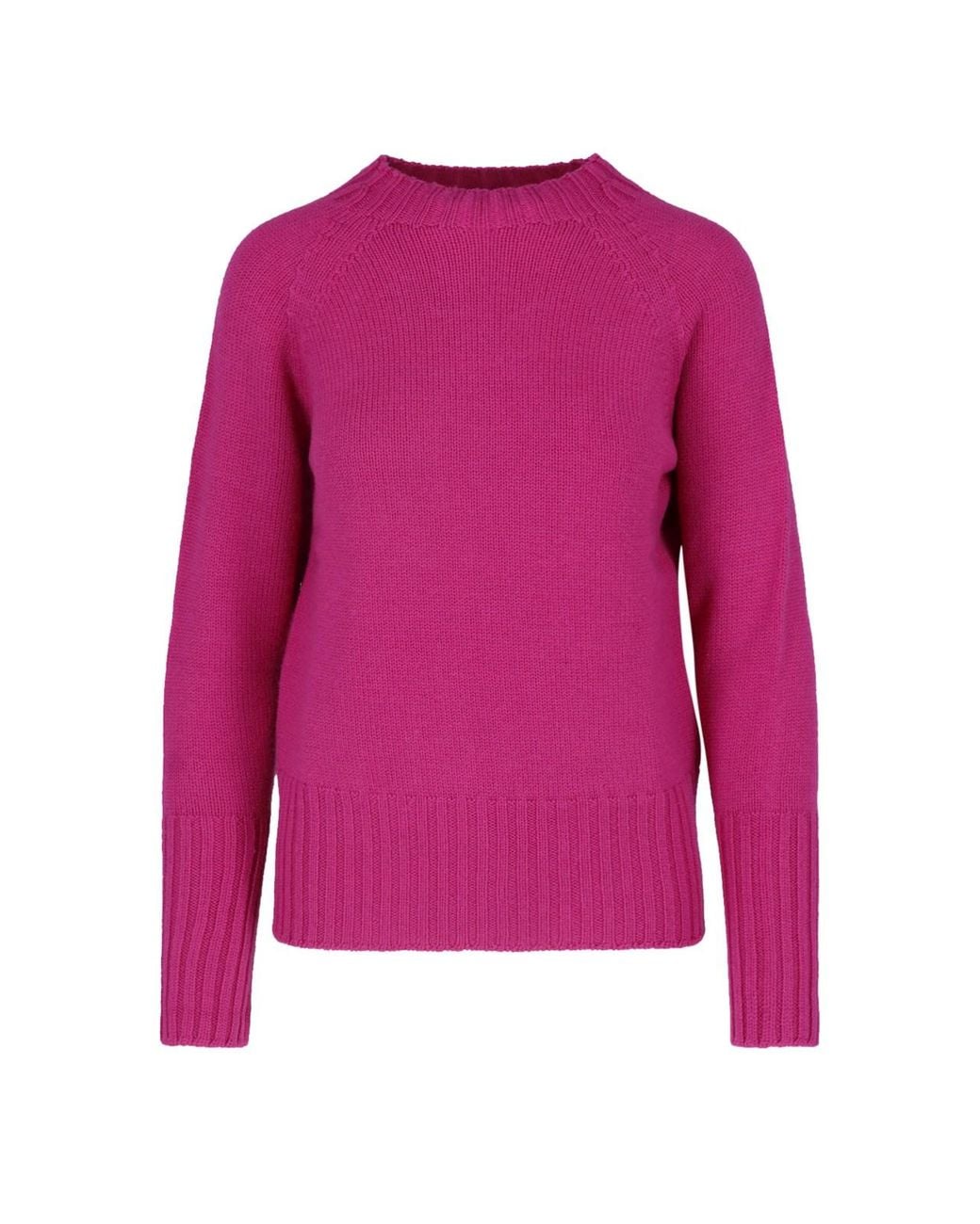 Drumohr Pink Merino Wool Sweater