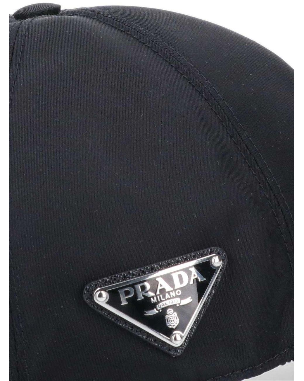 Prada Blue Re-Nylon Baseball Hat