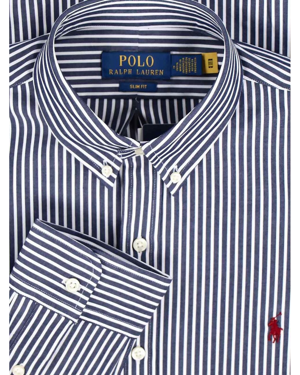 Polo Ralph Lauren Blue Shirts Cotton for men